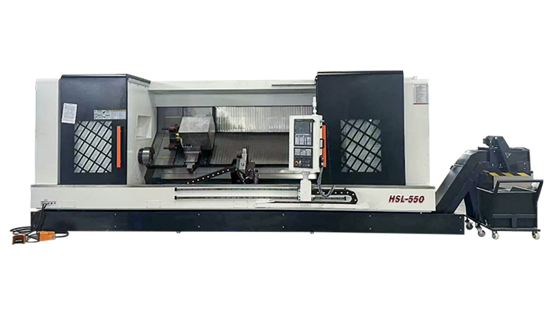 Serie HSL: máquina fresadora y torneadora de doble husillo para trabajo pesado